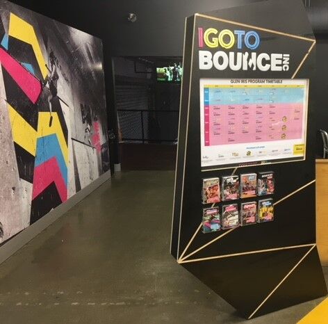 Bounce Inc Programme Info Boards 2